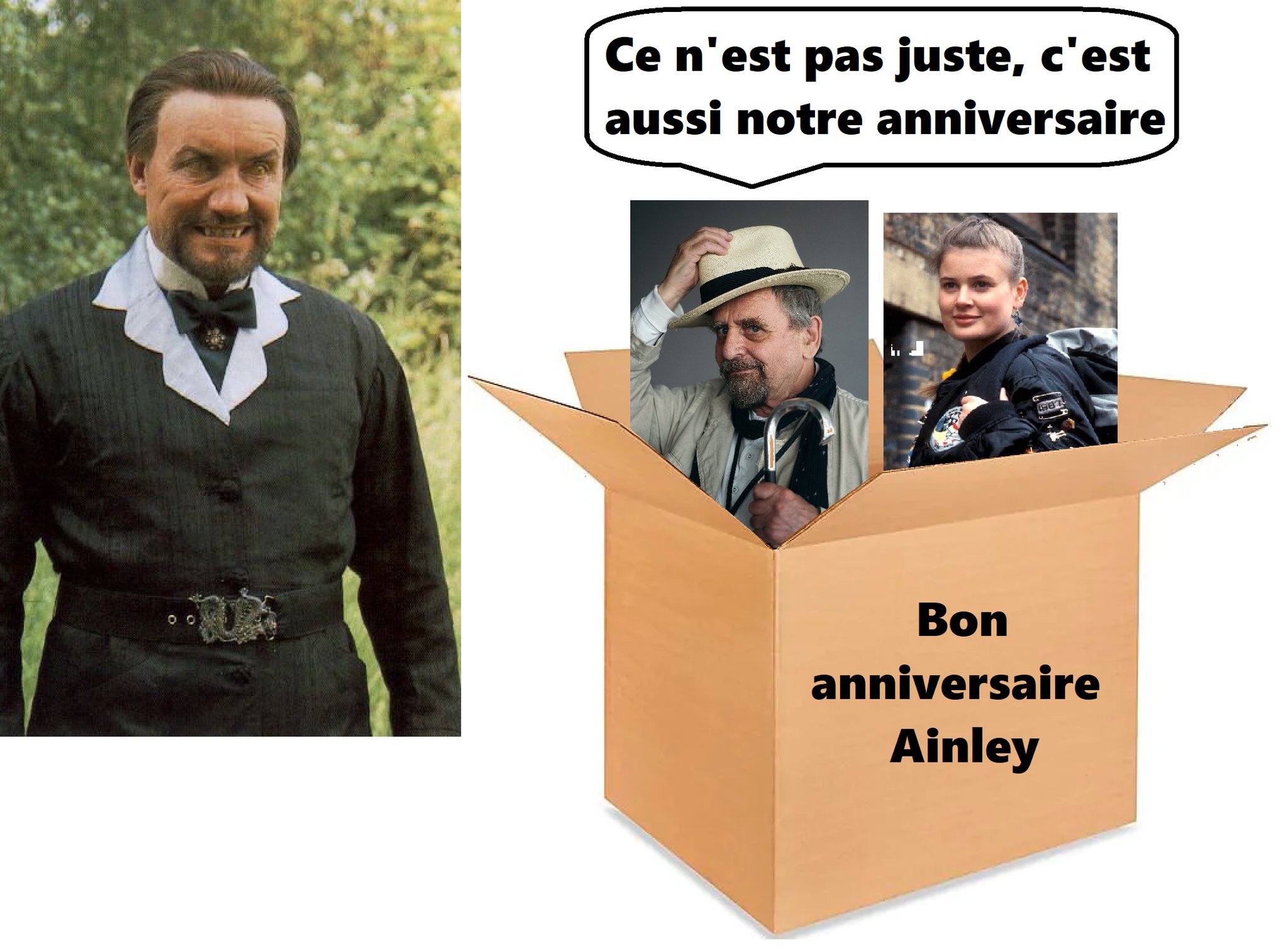   if Anthony Ainley were alive, he would like have a good gift too . Happy birthday. 