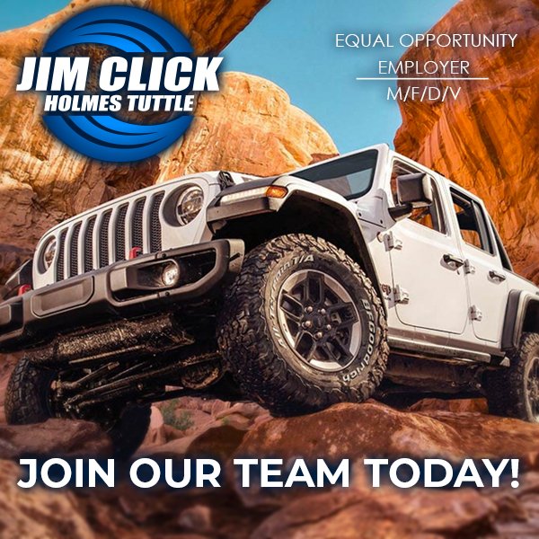 📣 WE HAVE IMMEDIATE JOB OPENINGS! 📣 
- We Are Looking For a Day Porter &amp; Facilities Maintenance Tech to start immediately! -
✅ See The Available Positions Here: jimclick.com/careers.html
✅ Apply In Person M-F, 8am-3pm at 780 W Competition Rd., 85705
-
 #tucson #tucsonaz #jobsaz
