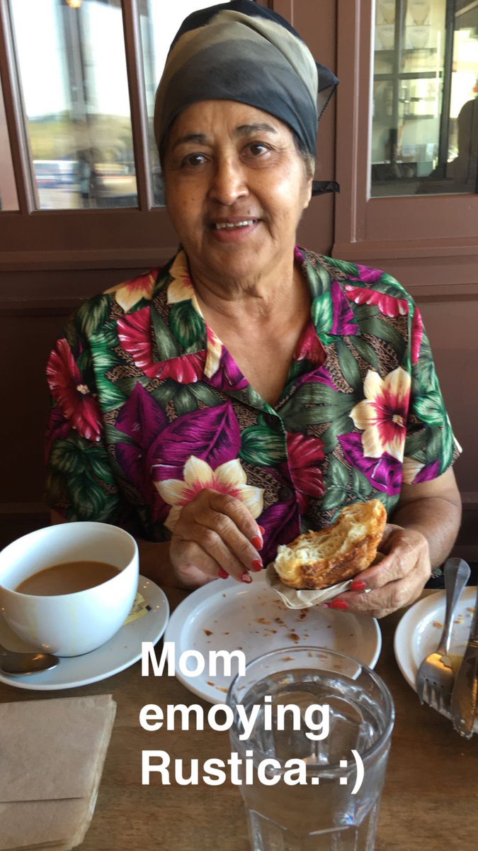 mistertoro's tweet photo. #TBT last summer when my mom was able to visit. She tried Pho for the first time and loved going to #RusticaBakery https://t.co/XTke6LClND