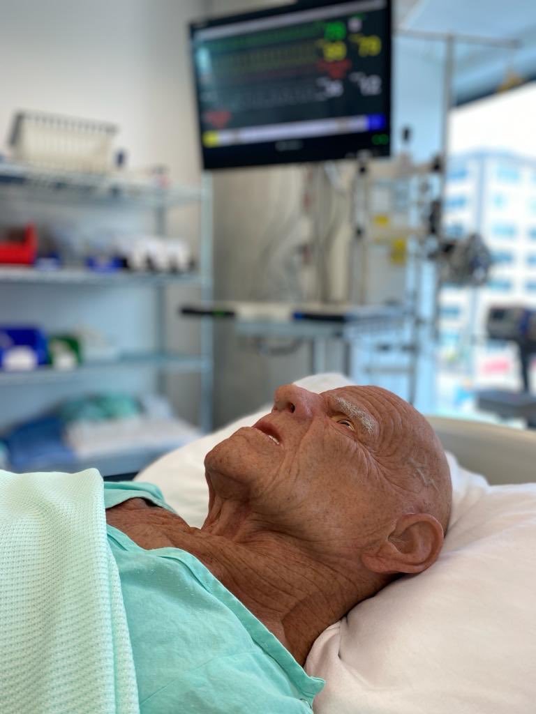 Are you looking to change the personality of your #medicalsimulator? Look no further than #echomask- the most realistic mask for all of your adult patient simulators!