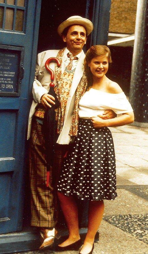Happy birthday to Sylvester McCoy and Sophie Aldred! 