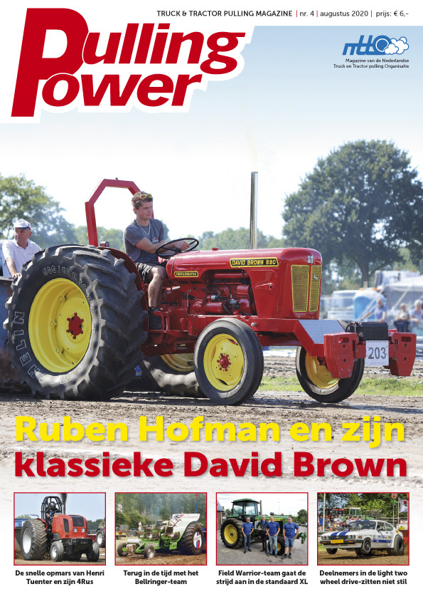 Nieuwe Pulling Power Magazine Augustus 2020 Nummer 255 is uit. #TruckPulling #TractorPulling #NTTO