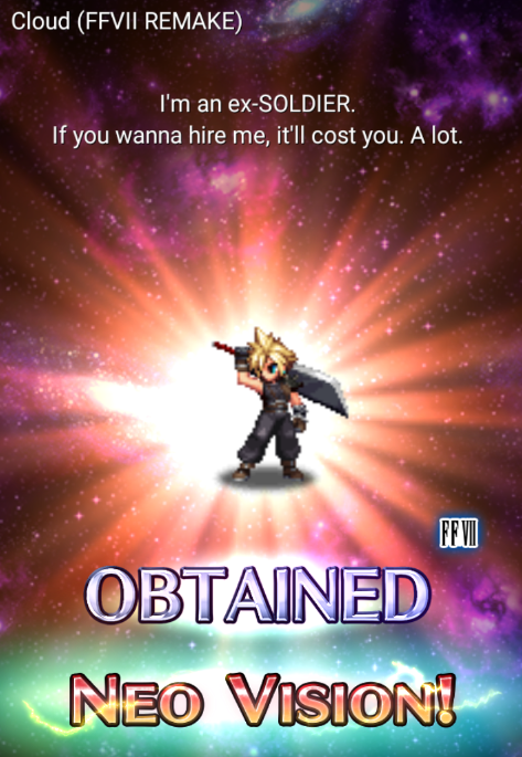 Geisterfux's tweet photo. Let's call this a good one in #FFBEWW #neovisions @Corydalis_Lutea @GalenFirestone @JackFrost0331 @ranakel @Mango7Roll @claicyuzolt https://t.co/UmGoJoDWcV