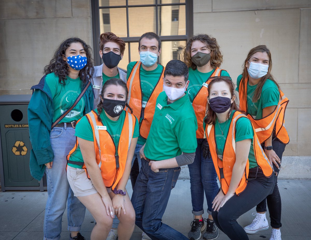 CLE_State's tweet photo. It's move-in day at CSU! We're excited to welcome back students for the Fall 2020 semester and look forward to classes starting. |#SafeCampusCSU https://t.co/pq97z2Q9Y2