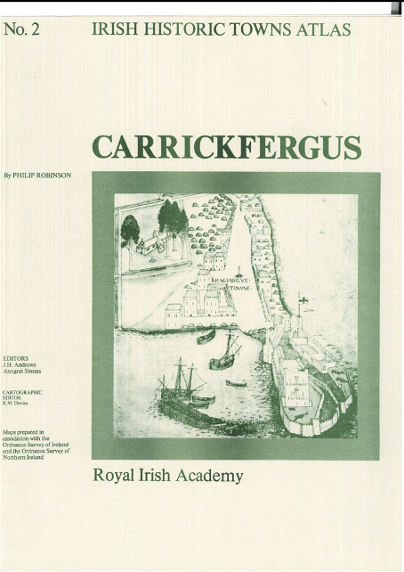  #HeritageOnOurDoorstep makes us think of what’s local. Everywhere is connected to somewhere, and maps of places invite us to take journeys in space as well as time. For a small town, Carrickfergus on Belfast Lough is particularly rich in its historic maps, dating back 500 years.