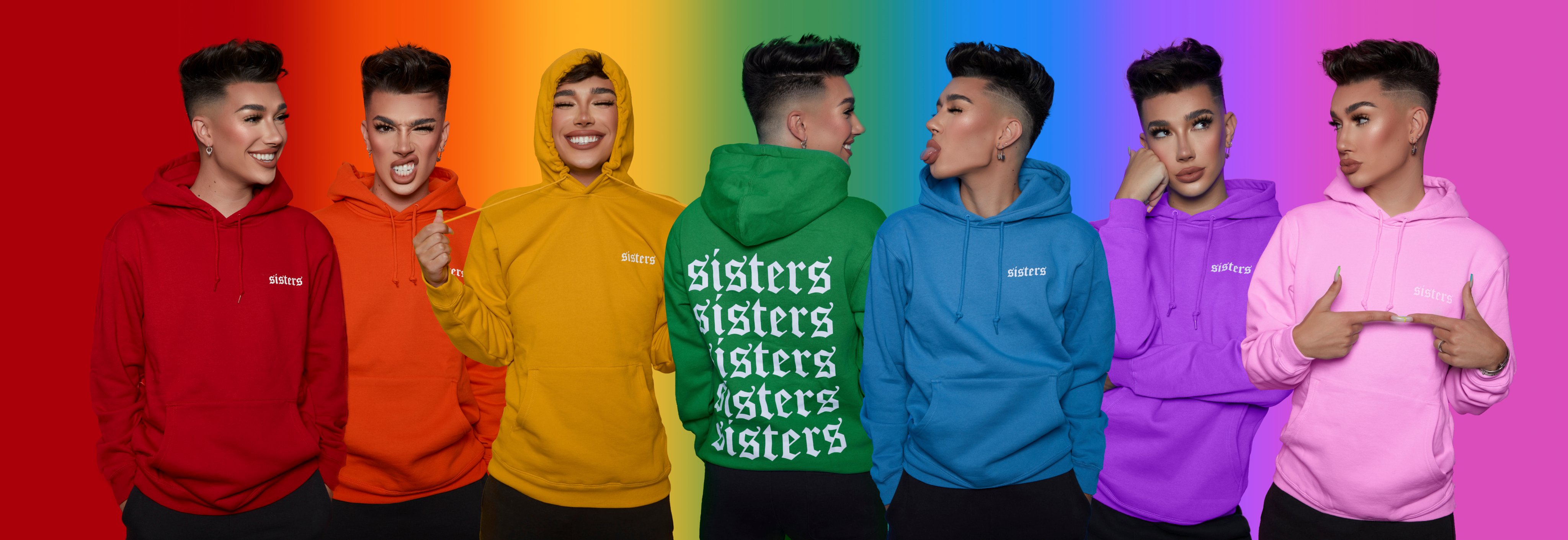 James charles 2025 repeating hoodie