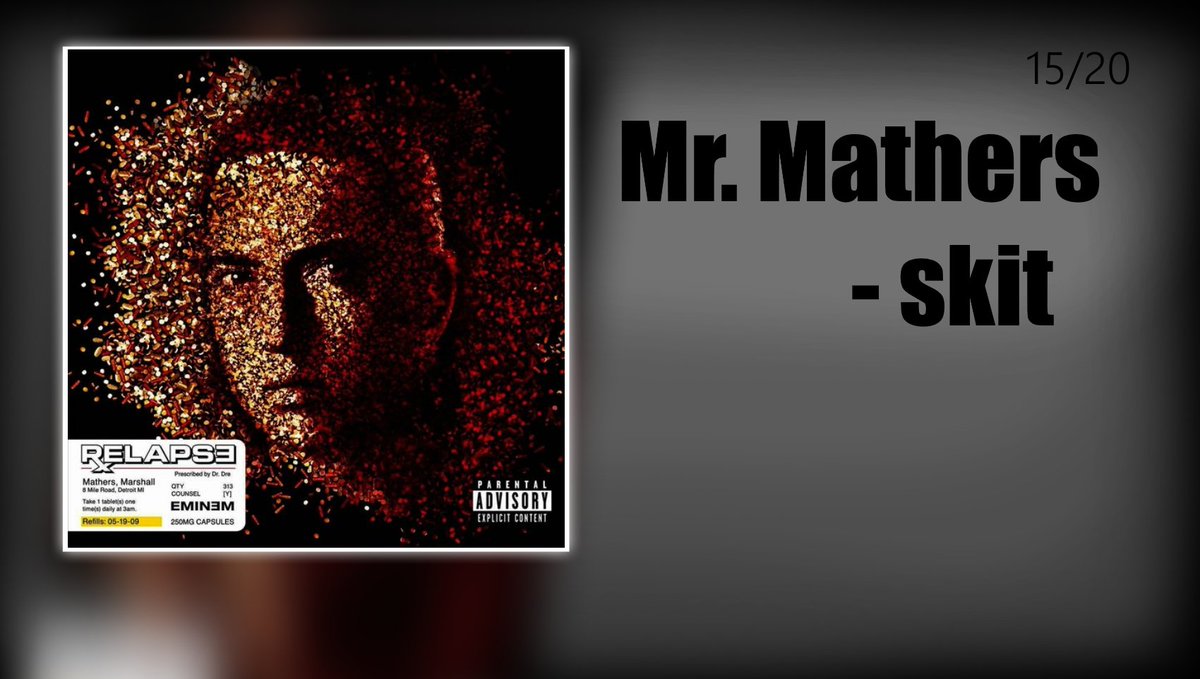 Mr. Mathers - Skit