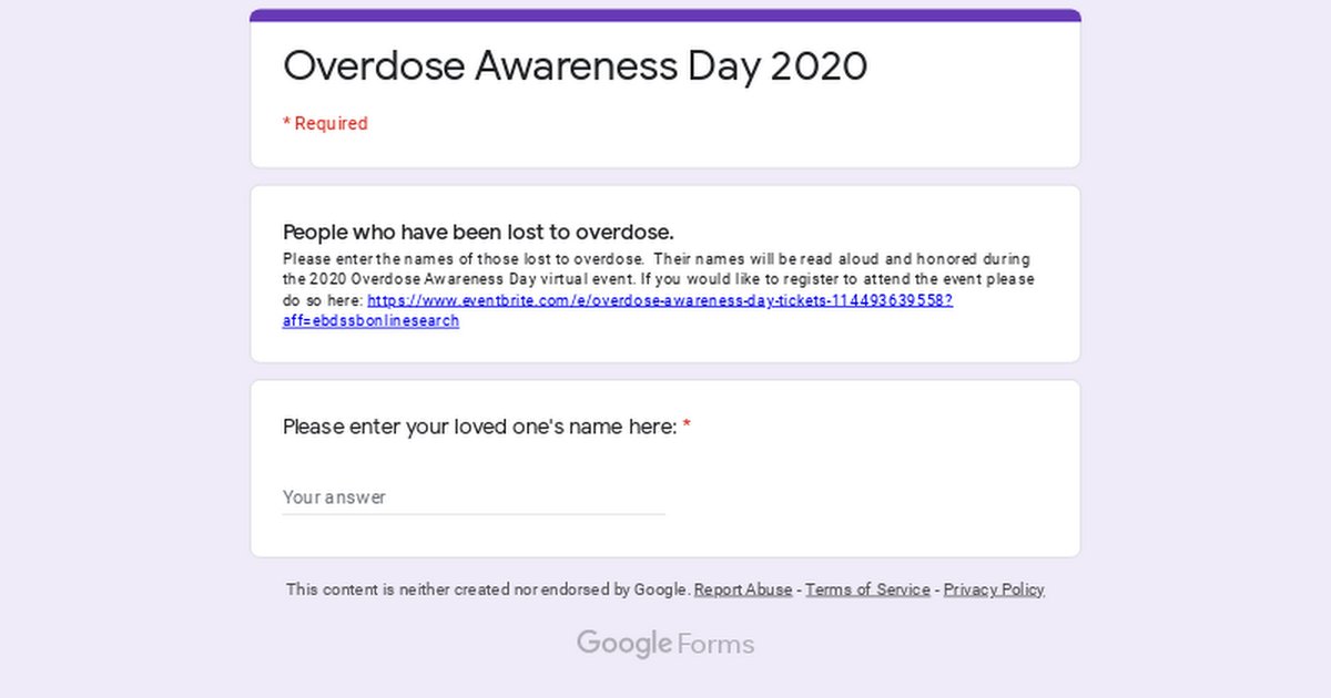 seek_healing's tweet photo. For Overdose Awareness Day 2020 we are providing an online space to congregate and show support. If you have lost someone to overdose and would like their name read at this event please go to  (https://t.co/DrWzkw8LIk) &amp; we will make sure your loved one is honored at the event.💜 https://t.co/1s7gFaqelH