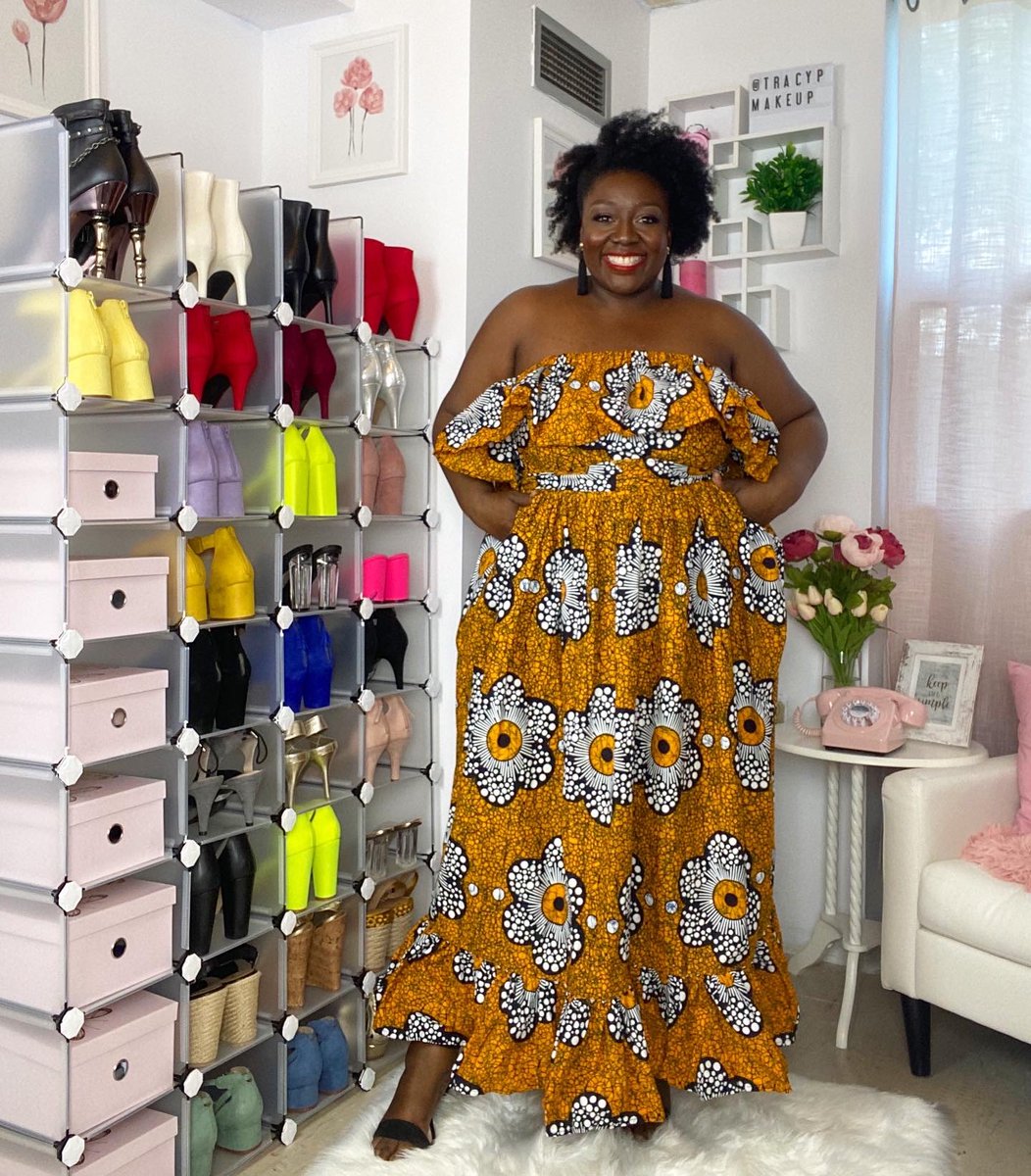 TracypMakeup's tweet photo. Thank You!💞 RT @tserings: @TracypMakeup @Cityline Such joyful colour and print! 😍😍. You glow (even more! #Ofuure #ItFitsMeToo https://t.co/BGwSyxR0j8