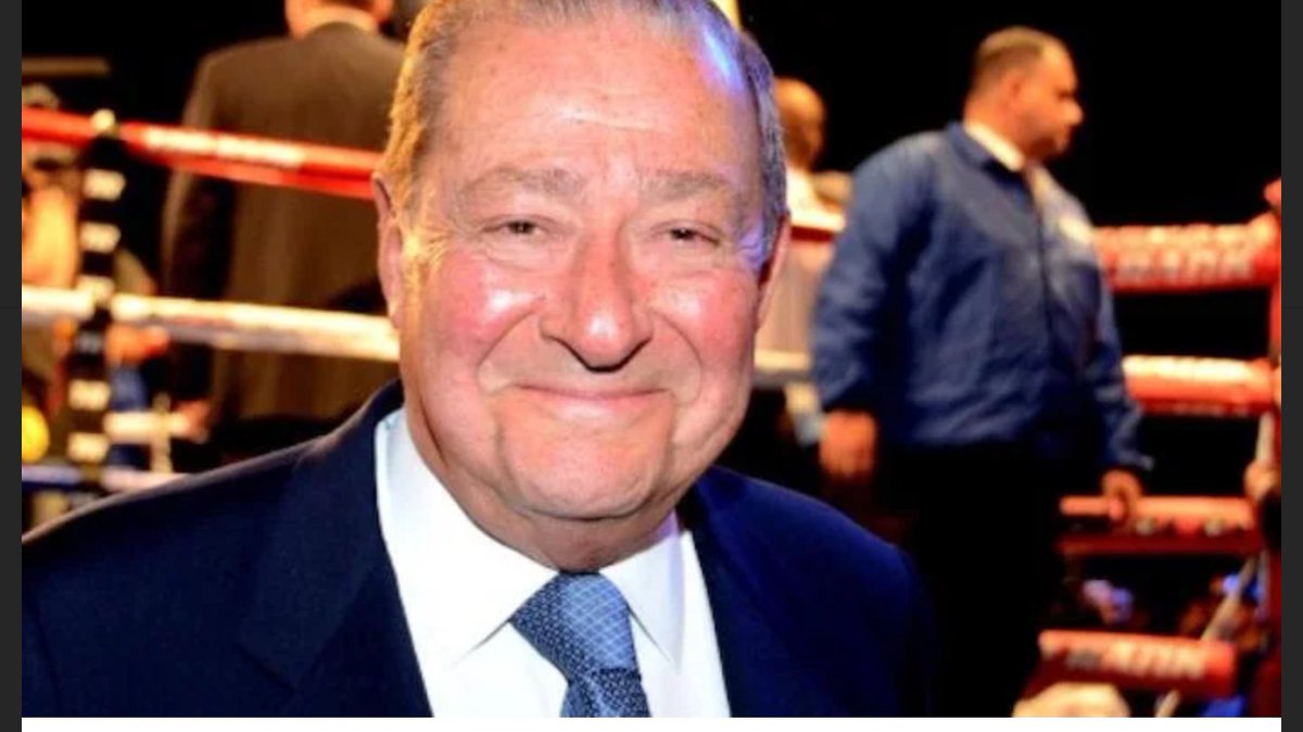 Bob Arum & a potato.