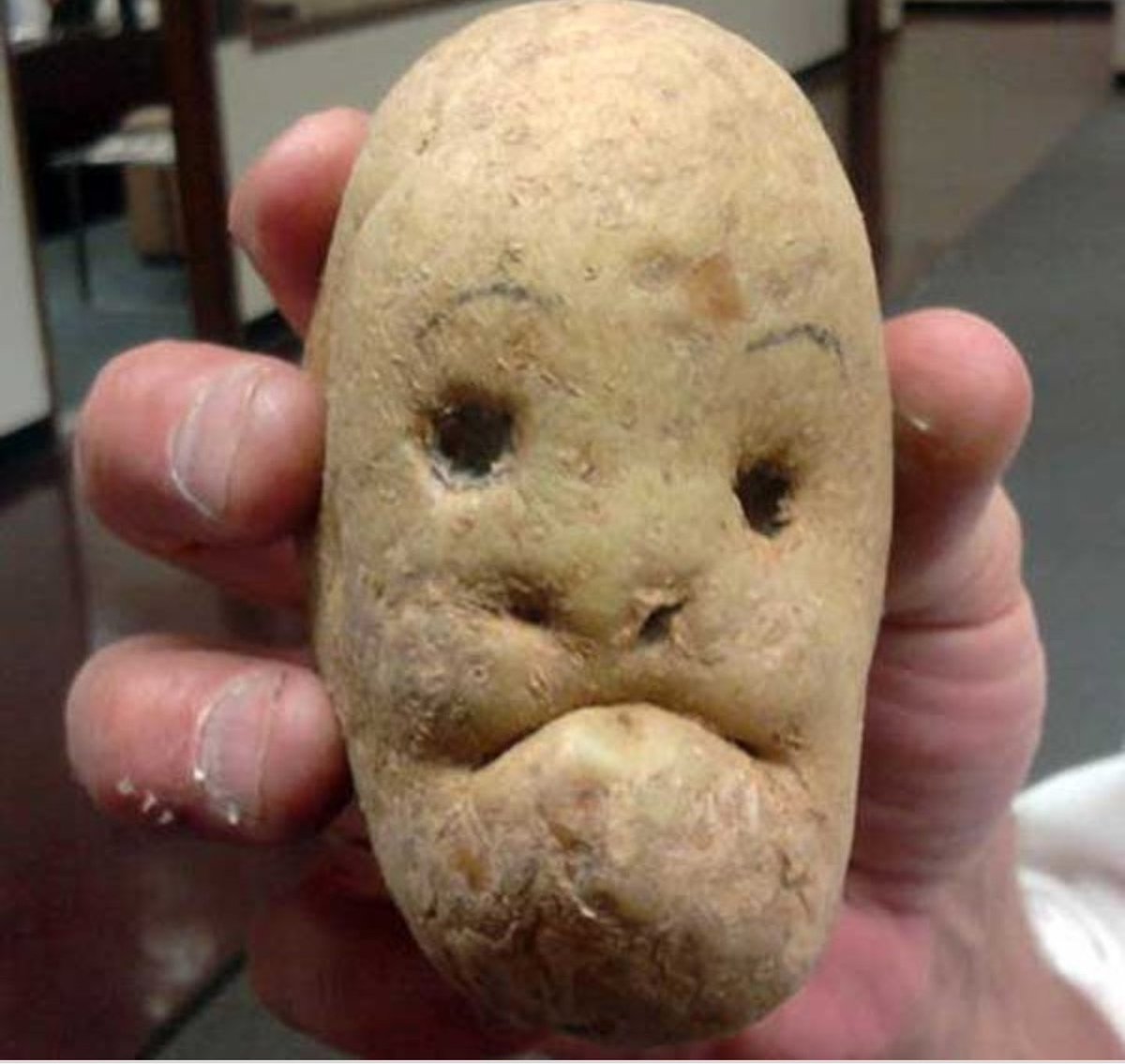 Bob Arum & a potato.