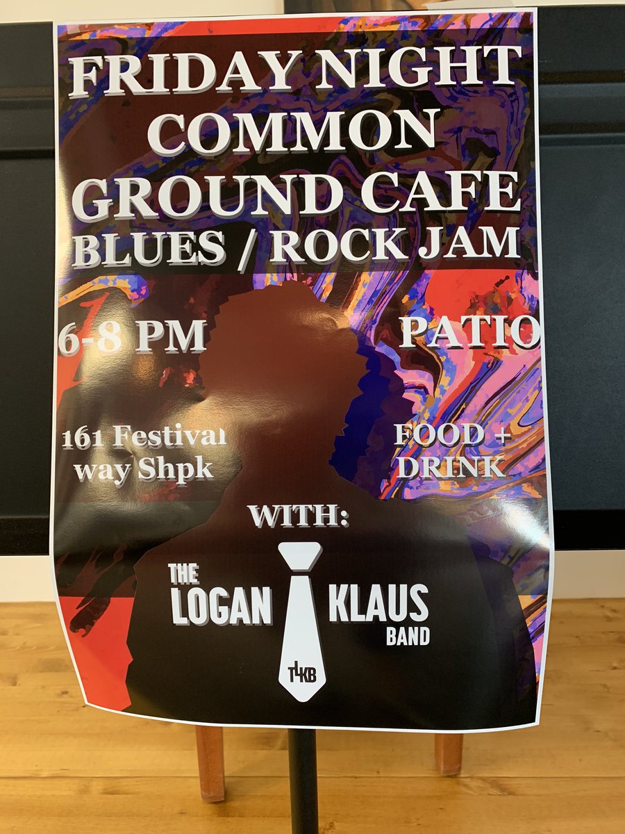 CommonGround_SC's tweet image. Music on the patio - Friday night from 6 to 8pm