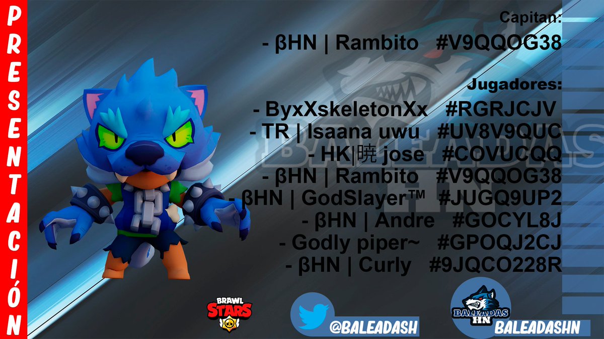 #BrawlStars

Segundo diseño para <a href="/BaleadasH/">Baleadas Cup</a>. 
Espero que les gusten 👀
Un comentario me ayuda a seguir mejorando y un RT a llegar a más personas  💫
MD 📩