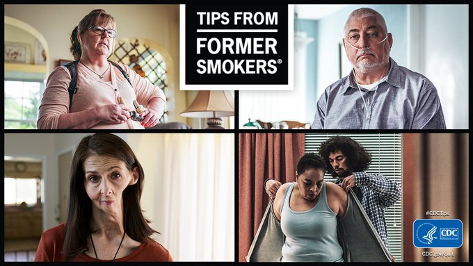 AACVPR's tweet photo. It's a #SmokeFreeSummer! Have you checked out AACVPR's partnership with @CDCgov on the Tips from Former Smokers® (Tips®) campaign? Visit the website to learn more. https://t.co/5JrPhbfwjL https://t.co/Hr5GkZacpy