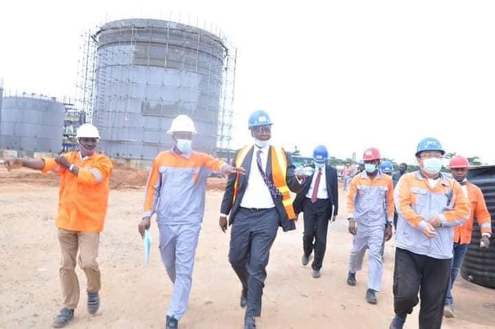 TheNewPhaseOfE1's tweet photo. FG’s delegation inspects Edo Modular Refinery, certifies mechanical works 95% ready

The Federal Government has said that the Edo Modular Refinery project, which is 95 per cent (mechanical works) completed in Ologbo, Ikpoba Okha Local Government Area of Edo State. https://t.co/X8geP6d7Ny