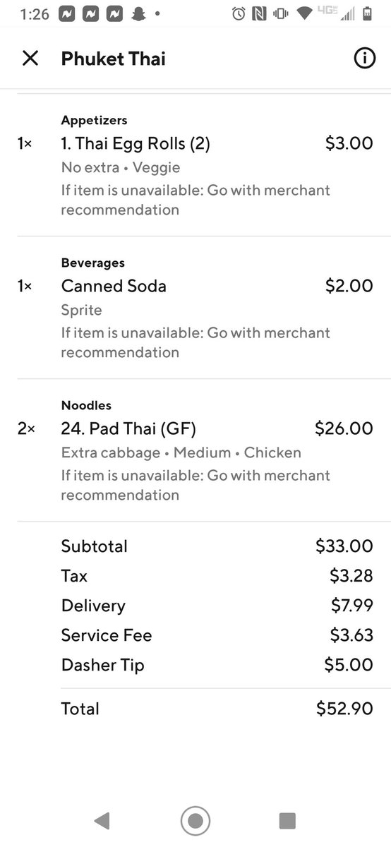 kitkatmisskitty's tweet photo. Reimbursement opportunity. 

I swear I can't get enough of this Thai food 🤤😋

Findom finD finsub paypiggy cashslave walletdrain cashcow https://t.co/OAFHmStJGG