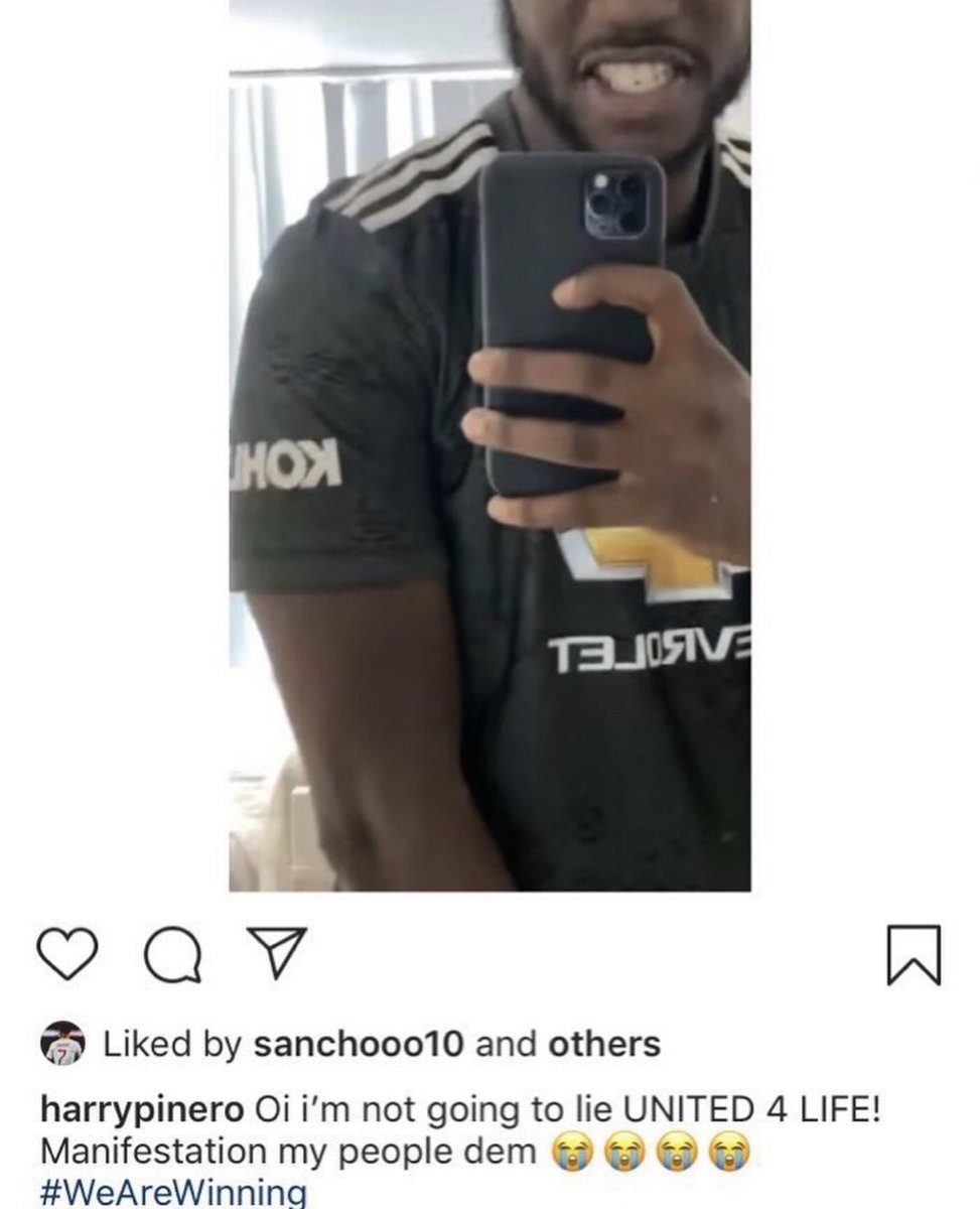 Man United In Pidgin On Twitter Transfer Tori Jadon Sancho Don Like Post Wey Consign Manchester United On Instagram Mufc Ggmu