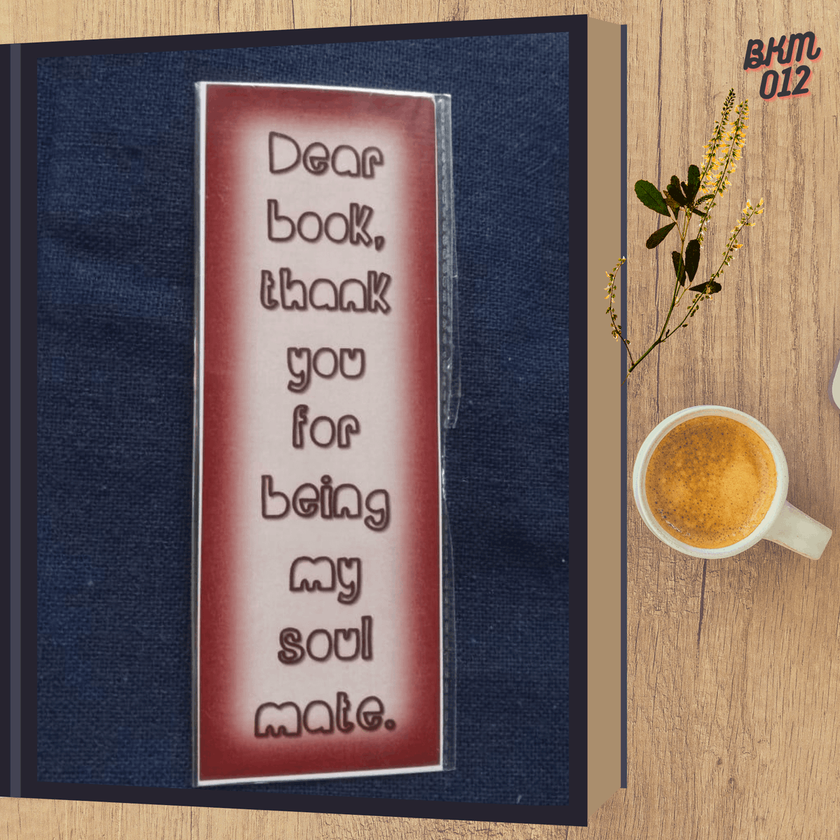 DesignzLife8's tweet photo. BKM 012

Bookmark Collection
#bookmark #book #reading #library #hobby #fun #fandom #quotes #personalized #collectible https://t.co/vreVeFKdNP