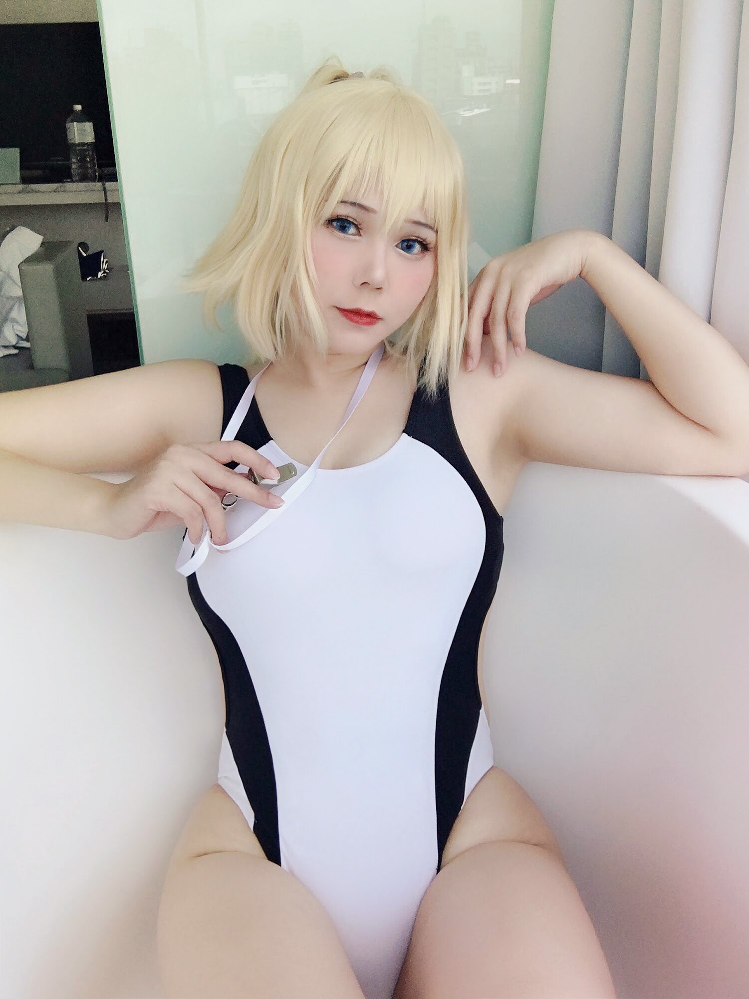 碩 ジャンヌダルク コスプレ Master Do You Want To Go Swimming With Me Fgo Fatego Jeanne T Co Panbju5saq Twitter