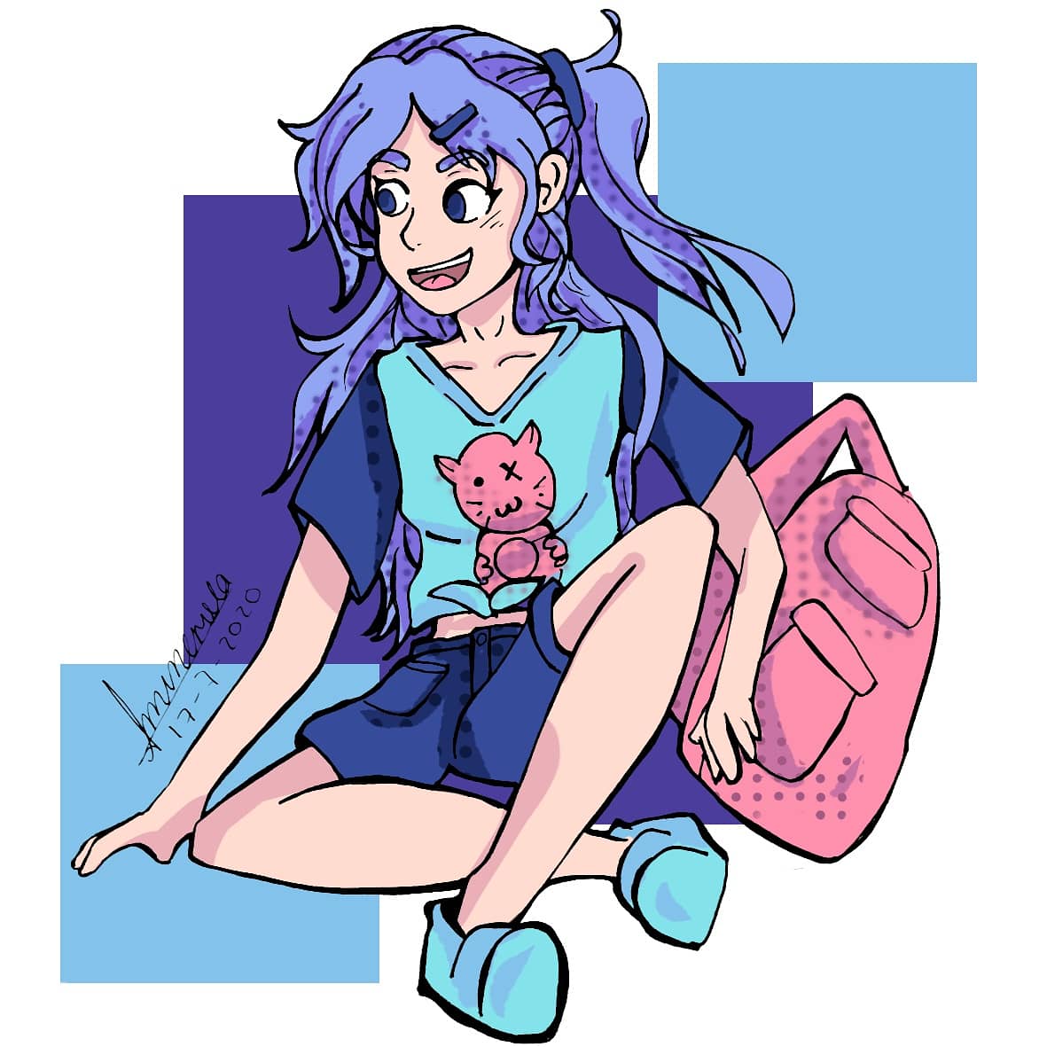 MinervaPrez17's tweet photo. Un redraw de 2018, nuevo estilo digital.
Intenté hacer el Lynneart tradicional, que les parece.

#Redraw #redrawmyart #draw #drawing #digitalart #Digital #DrawThisAgain https://t.co/o2wGdqhcuv