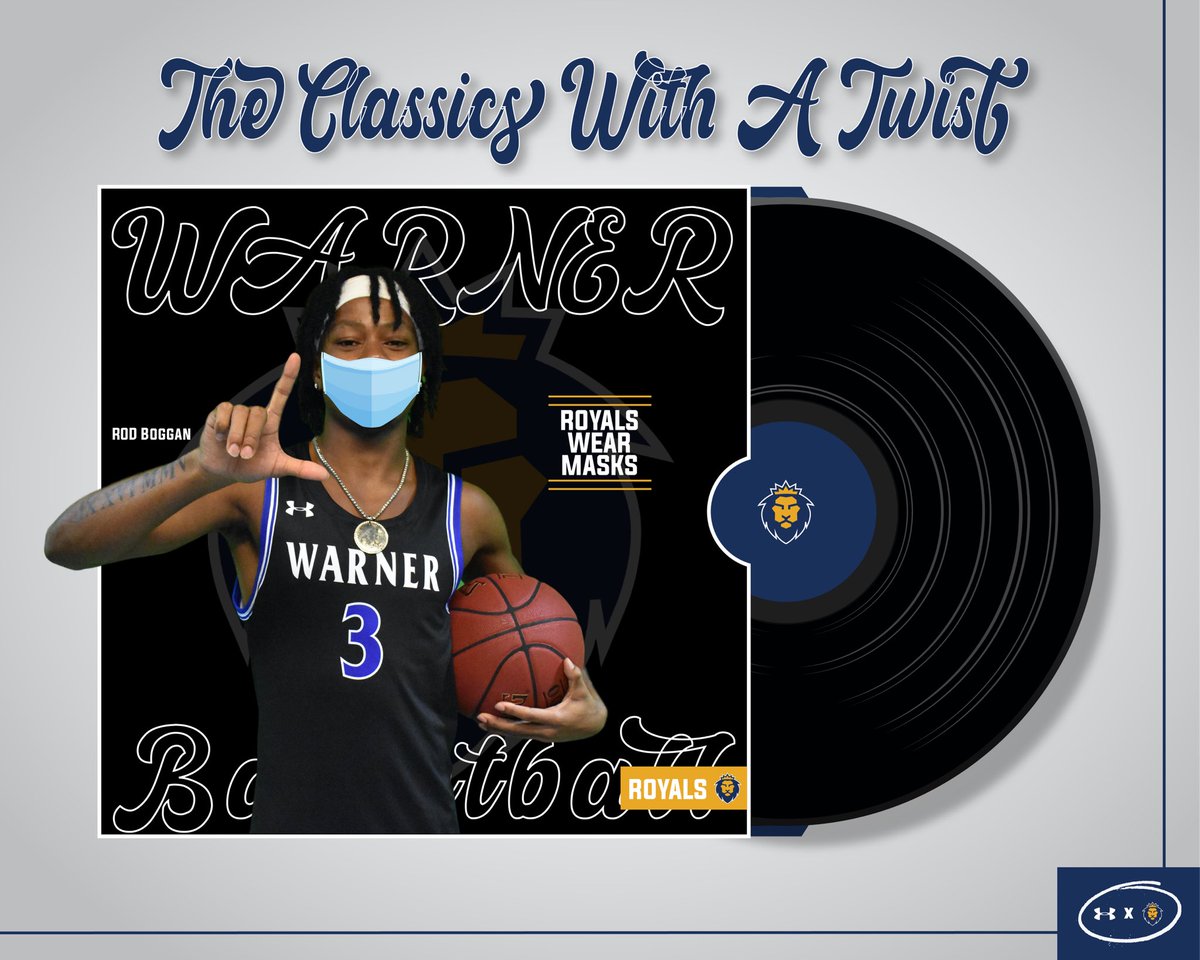 WarnerU_MBB's tweet photo. Royals Wear Masks @WarnerMensBball https://t.co/3tGMITxlJj