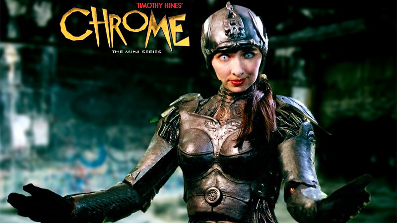 ChromeScifi's tweet photo. Hot female robot turned superhero #ChrometheSeries #scifi #fantasy #anime #fun #entertainment https://t.co/vJB0mvYKzC https://t.co/ZgESWXCH3u