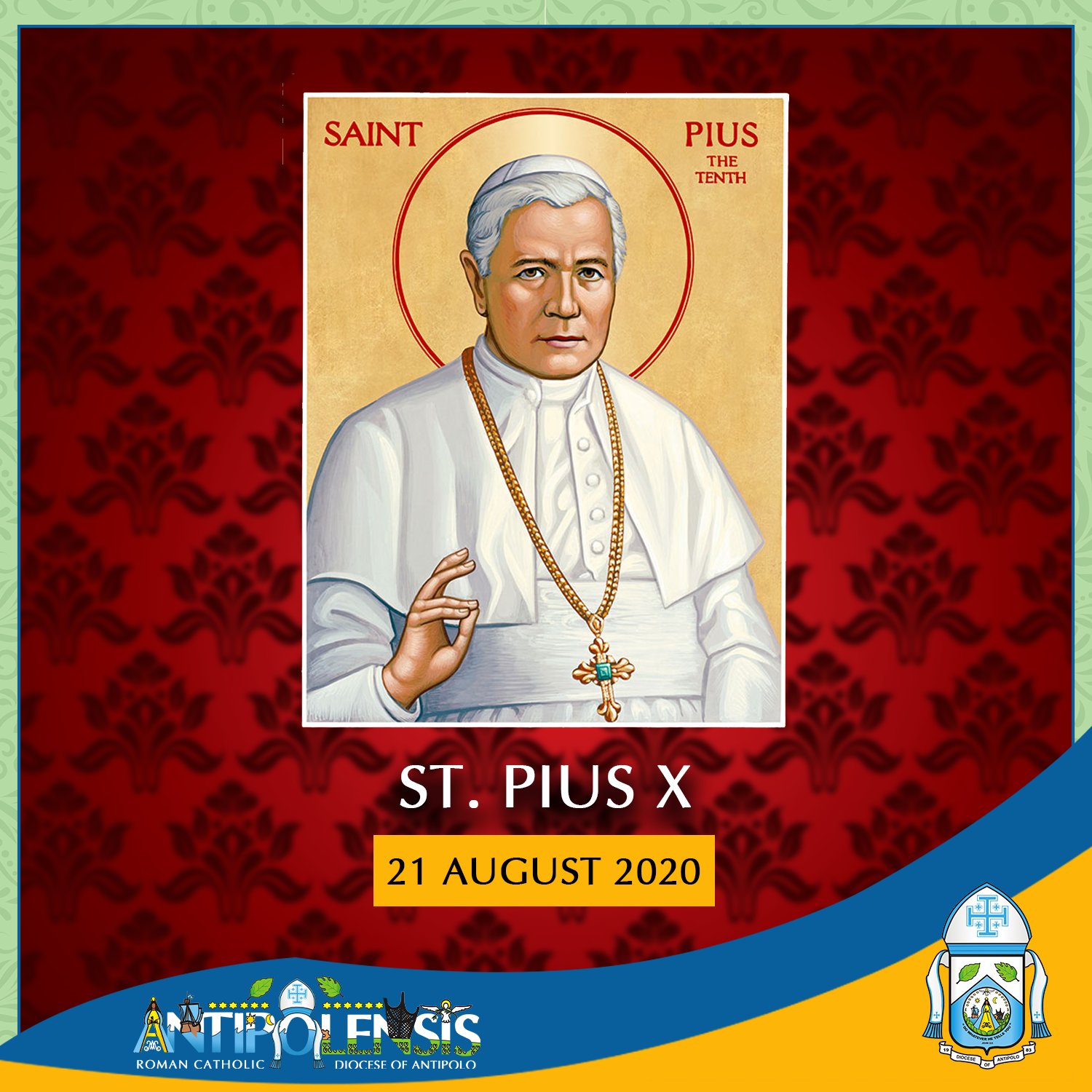 Antipolensis on Twitter "ST. PIUS X, POPE Glorious Pope of the Eucharist, Saint Pius X, you