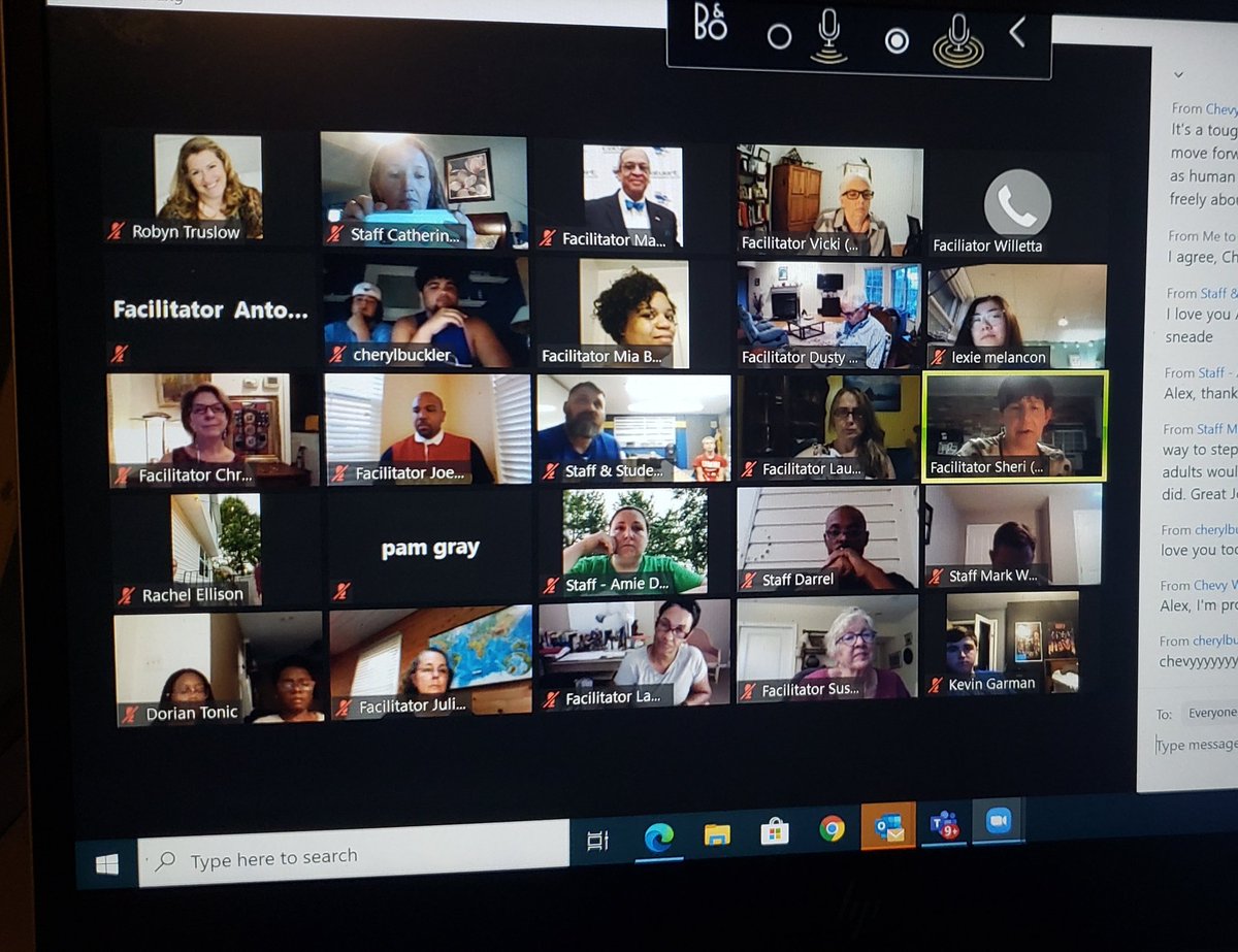 Tonight students and staff gathered to discuss race and create solutions to improve <a href="/THECalvertHigh/">Calvert High School</a>. Thank you to the Community Mediation Center of Calvert County for their facilitation of this important talk!