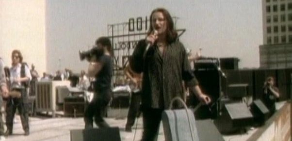 U2 has covered Beatles songs frequently over the course of their career and even referenced the Beatles' iconic rooftop performance in the music video for "Where The Streets Have No Name."