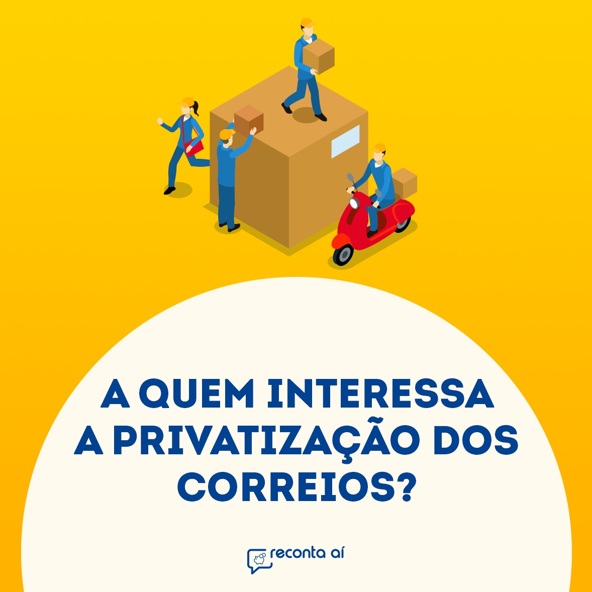 recontaai's tweet photo. Disputa mundial pelo mercado de marketplace chega ao Brasil e almeja a privatização dos Correios. 🚚📦
Porém, os Correios não entregam só as compras online, entregam também cidadania, vacinas, ENEM, exportam e importam, emitem documentos, entre outros.

➡️ https://t.co/ehWOqgDNGk https://t.co/OvThbYvGnh