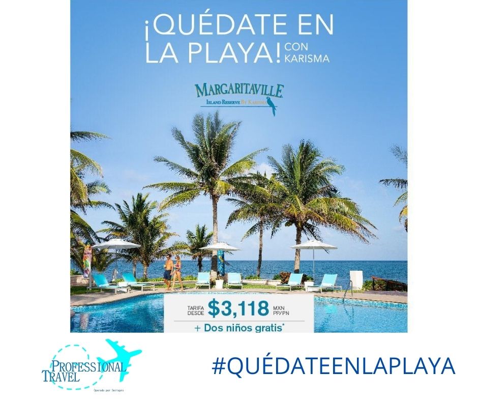 sertuprotravel's tweet photo. Tiempo de viajar y que te consientan con esta promoción de Margarita Ville en Riviera Maya, espectacular.

#quedateenlaplaya con Karisma y vive una experiencia sin igual.

Contáctanos para iniciar tus vacaciones de ensueño https://t.co/B6Yts5kk2B