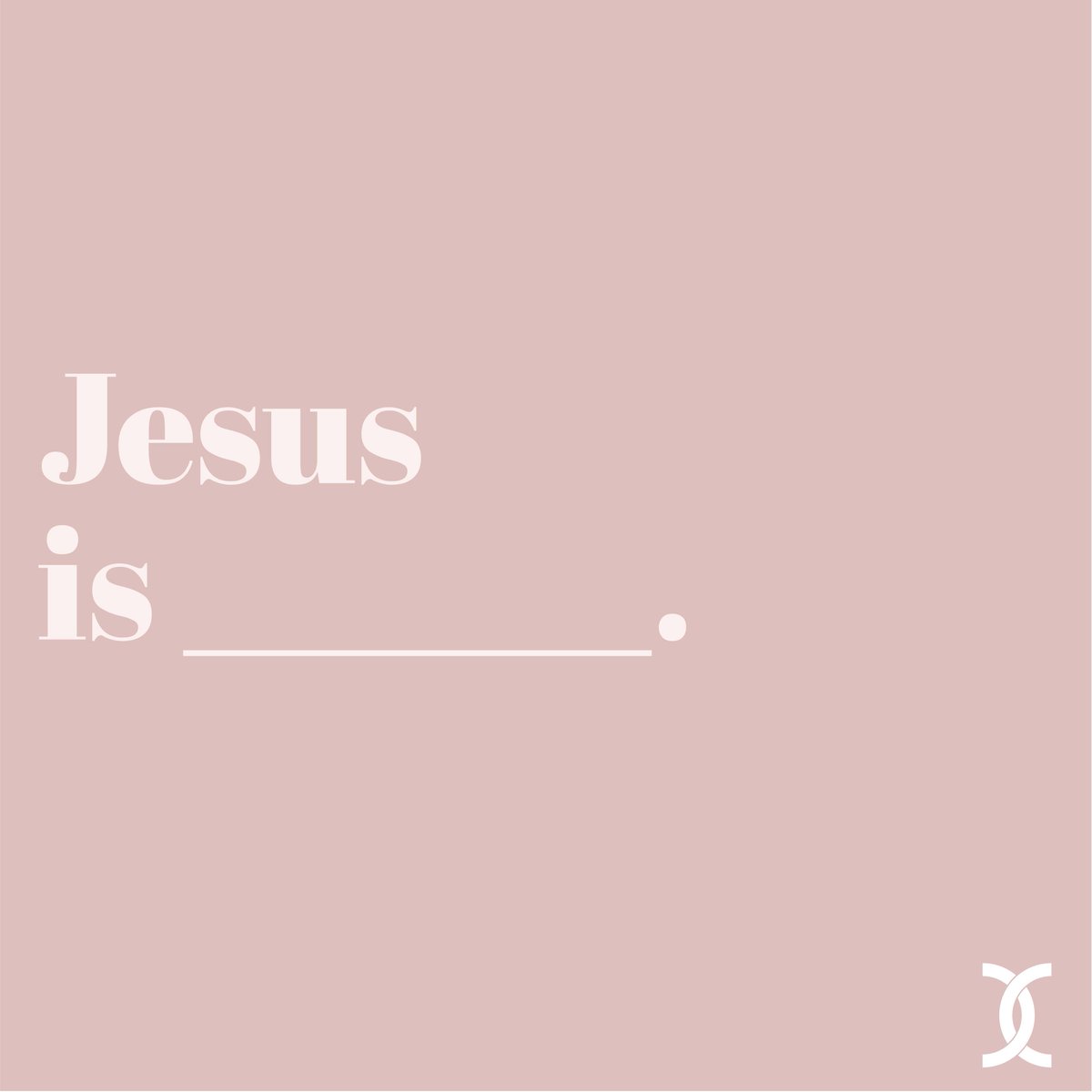 clifec's tweet photo. Jesus is everything you’ve been looking for. https://t.co/cFfGeArsK1
