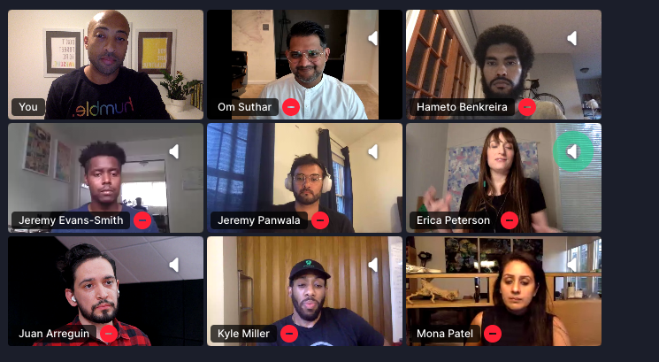 Had a great time co-hosting #antiracism panel w/ <a href="/astr0mnaut/">Om</a>! Top takeaways from <a href="/ericalikestech/">Erica Peterson</a> include: create user personas, check yourself, rally your colleagues to make changes in the design process, create an antiracist checkpoint just as you would for accessibility.