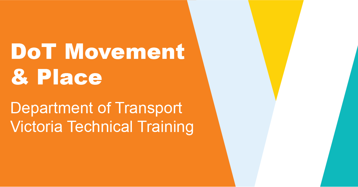 ARRBGroup's tweet photo. Registrations now open for the @VicGovDoT #MovementandPlace Workshop!
Register: https://t.co/FH0XoDzWEj The aim of this course is to understand how the Movement & Place Framework is being developed in Victoria & how to apply it to your work. Join us on 22 September, via Zoom. https://t.co/zPOhDbaM52