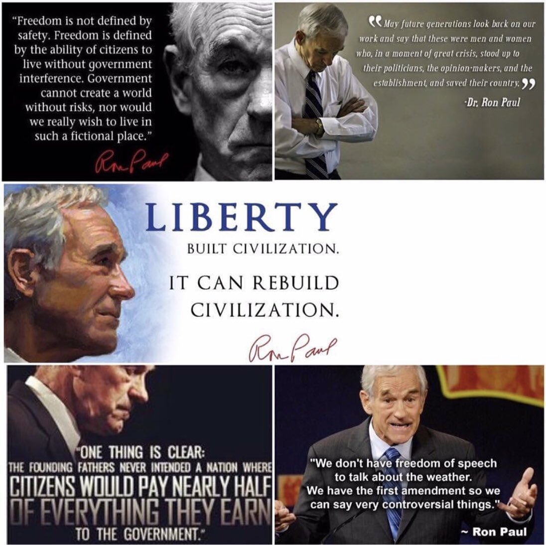 Happy birthday, Ron Paul! 