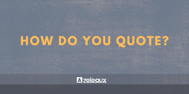Zeleaux's tweet photo. How do you manage your company's quoting? What are you struggling with? #quotingsoftware #runsonzeleaux https://t.co/vbOn73UDlb