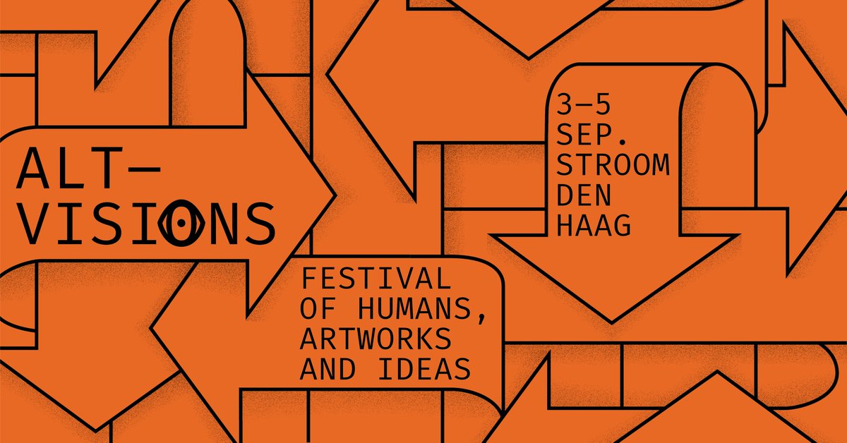 fernandewpool's tweet photo. Don't wait. Register now for the one and only AltVisions Festival. Register here:   https://t.co/GYXJQfMYO2 
@stroom_denhaag @issnl @UniLeidenNews @godsandsods @CathyWilcock @WendyHarcourt @timdegier https://t.co/4n9ZFWwc0W