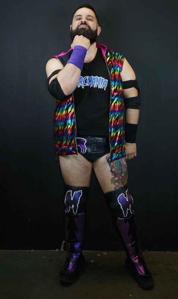 DLovesRasslin's tweet photo. @marcomania51 has been an openly #Gay #Latino Man his entire life & he's damn proud of it. Listen as #MarcoMania breaks down why being himself & giving his beard #PositiveAffirmation are the secrets to his #IndieWrestling success! #LGBTQtogether #TOTD
https://t.co/sXyAk3g5C7 https://t.co/zRG7o1j1Oa