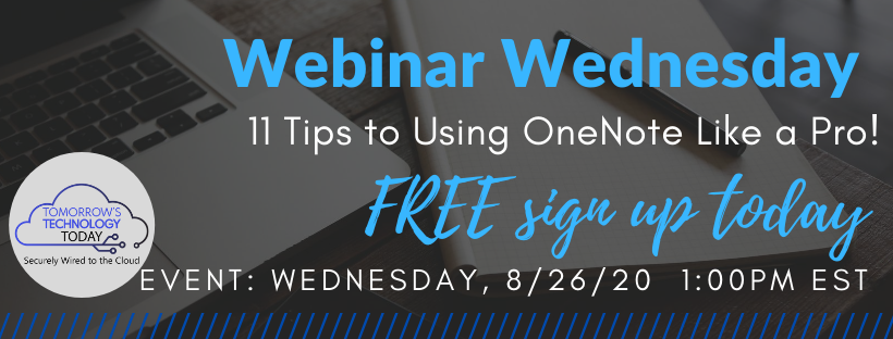 TTechT's tweet photo. Do you struggle with hand written notes becoming lost or disorganized? Try OneNote and you will be able to access and share searchable notes on almost any device you have available!
Sign Up Today!
https://t.co/p1zXiuPpgJ https://t.co/m78QpQ8CMB