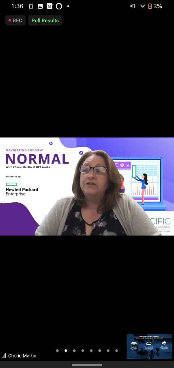 NewCommGlobal's tweet photo. Navigating the #NewNormal, hosted by @WomensBusinessEnterpriseCouncil and featuring @cheriemartin12, CMO of HPE Compute Ariba. #GlobalBusiness #WBEC https://t.co/bkGch0qgyB