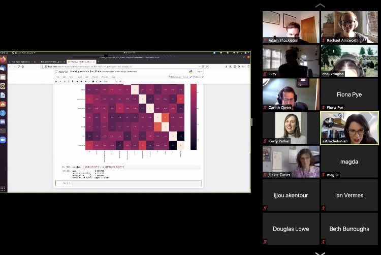 IjjouAkentour's tweet image. [73-74] #100daysoftech 

_ More exercises using #Python 

_I attended @pythonnw &amp;amp; @herplusdatamcr online meet-up. Was really interesting and I learned some new #Python tricks!! 🙌🏻

#100DaysOfCode #womenintech #WomenWhoCode #ijjou #DataScience #pythonprogramming
#manchester