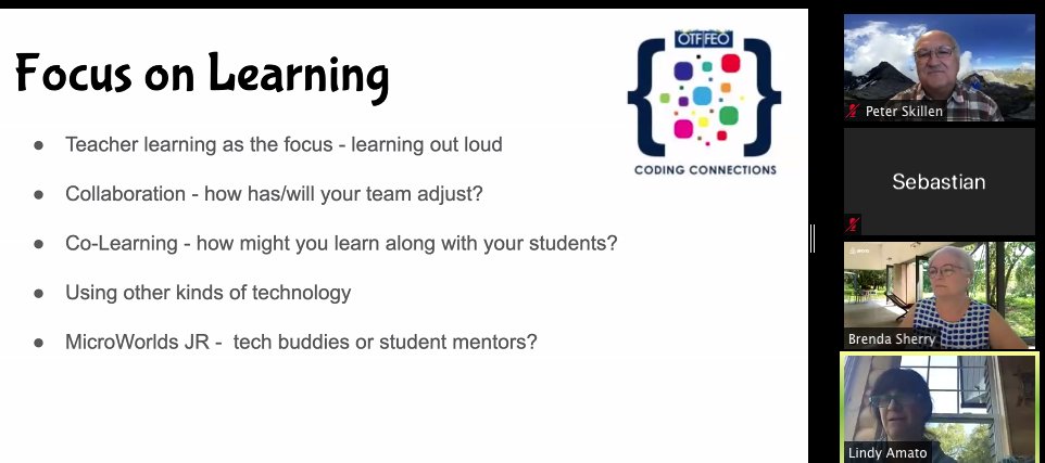 MrBasualto's tweet image. It is amazing to hear teachers talk about their @otffeo projects. So much creativity and innovation in planning projects during this challenging time in education. #code @tdsb #codingconnections #codetolearn #learntocode