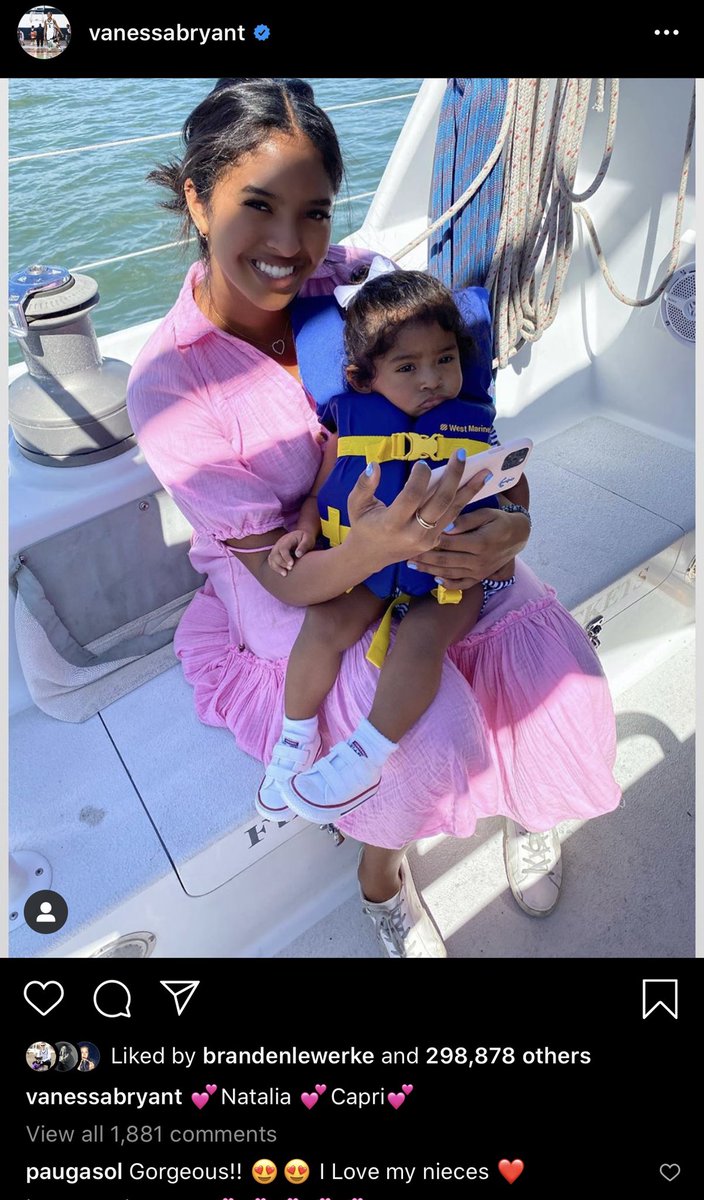 brilewerke's tweet image. Pau Gasol’s love and commitment to Vanessa Bryant and her daughters warms my heart ❤️