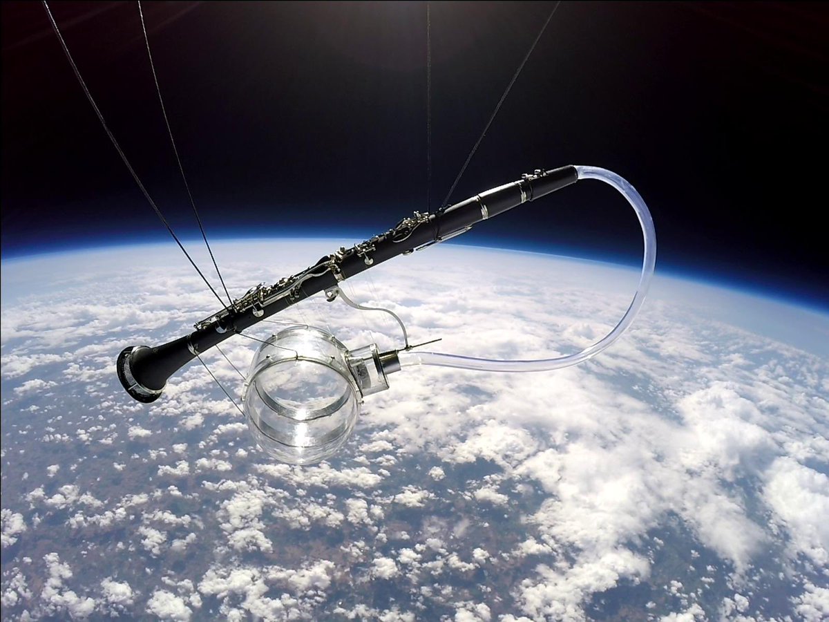 Thankfully it survived the fall and we got some beautiful footage, including the unbelievably cool photo of it against the curvature of the Earth