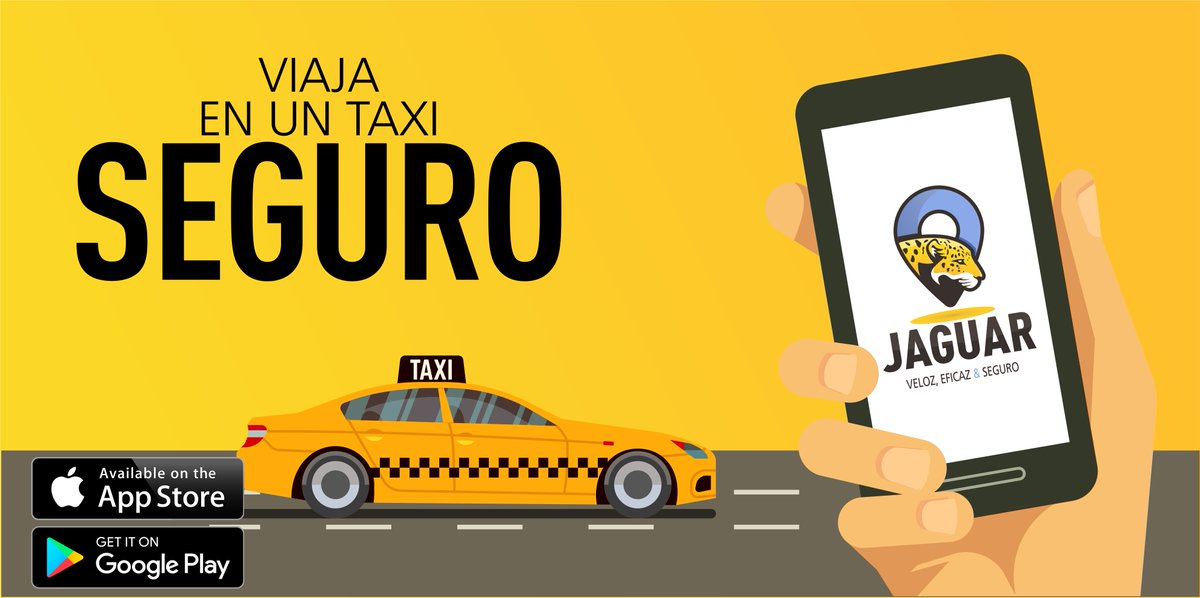 jaguar_app's tweet photo. ¡Viaja seguro!, gracias a Jaguar App tu sabes que conductor te está brindando el servicio... Somos la nueva herramienta digital de #Macas, que facilitará el transporte de la localidad 📲🐆🚕

Más información en https://t.co/LRiNuPCiZn #MoronaSantiago https://t.co/2cPd7nuEWu
