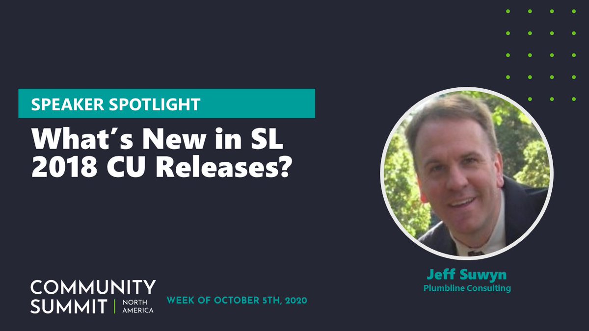 D365Communities's tweet image. We get it - It&apos;s difficult keeping up with #MSDynSL 2018 as it continues to release new updates. Thankfully, we have people like @jsuwyn to help keep us up-to-speed! Check out his session at #CommunitySummitNA to see what you can expert with SL 2018 CU5: hubs.ly/H0tzBS90
