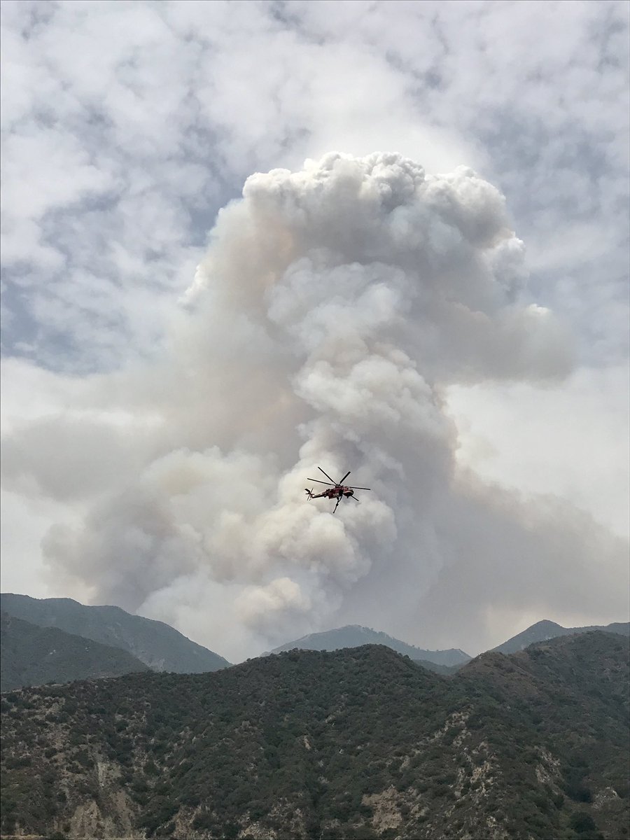 Firefighters from around the country are battling the #Ranch2Fire. Currently 12 states are represented including: Alaska, Arkansas, Arizona, California, Colorado, Florida, Missouri, Montana, Oregon, Utah, Wyoming, and Pennsylvania. #ThankYouFirefighters