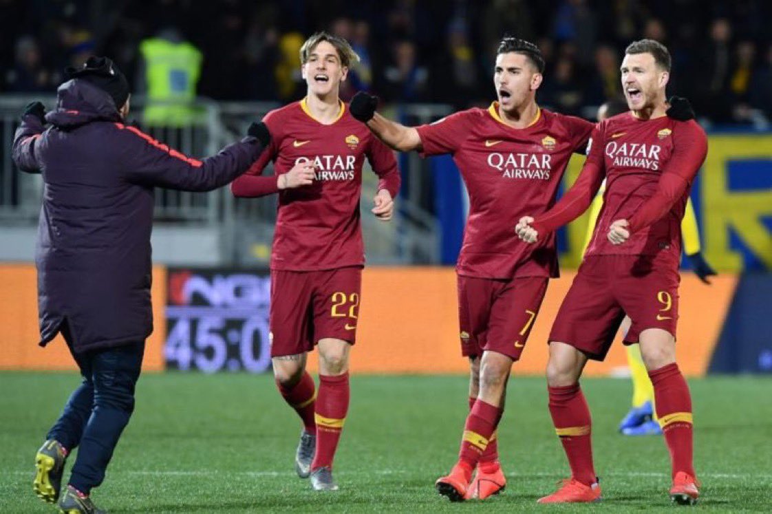 IlMaestroJ10's tweet image. سكاي سبورت : "لا يُمكن المساس بهم" .. بالنسبة لأدارة روما و تحديداً لدان فريدكين فإن الثلاثي : دزيكو و زانيولو و بيلغريني ليسوا للبيع وهم قلب المشروع الجديد لنادي روما.!✋#R4ELive