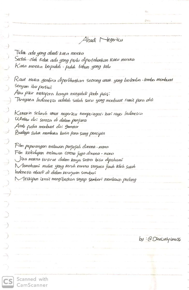 DinaLuthfianaa's tweet photo. @rhasastika0515 Bismillahirrohmanirrohim
Allahumma shalli 'ala Sayyidina Muhammad wa'ala ali Sayyidina Muhammad
Semoga diberi kesempatan menang GA ini aamiin🥺
Makasih kak buat GA nya semoga sekeluarga sehat selalu dan dilancarkan rezekinya aamiin
#MTVHottest BTS @BTS_twt https://t.co/lciyZA82p4