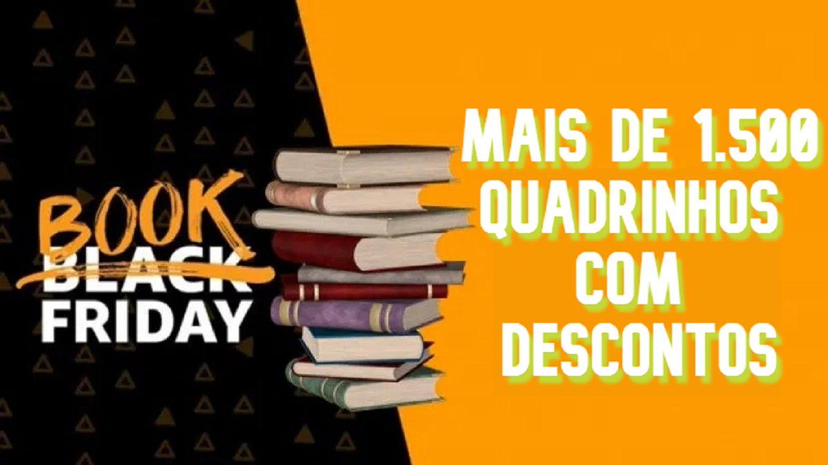 Começou a Book Friday na Amazon! Confira os quadrinhos em promoção: bit.ly/2Er56Dd
BOOK FRIDAY (Agosto de 2020)
Link Geral: amzn.to/2C5u3ir
de 20/08/20, às 18h até 23/08/20, às 23h59